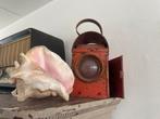 Antieke Seinlamp Lantaarn, Antiek en Kunst, Ophalen of Verzenden