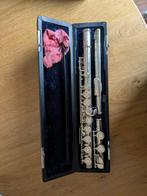 Dwarsfluit, Ophalen of Verzenden, Gebruikt, Dwarsfluit, Met koffer of tas