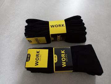 Nieuw! Zwarte werksokken Work sokken maat 47/50 beschikbaar voor biedingen