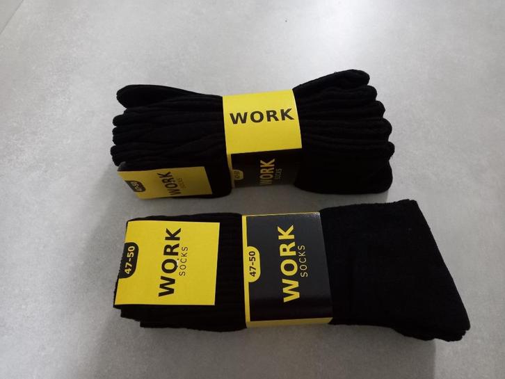 Nieuw! Zwarte werksokken Work sokken maat 47/50, Kleding | Heren, Sokken en Kousen, Nieuw, Overige maten, Zwart, Ophalen of Verzenden