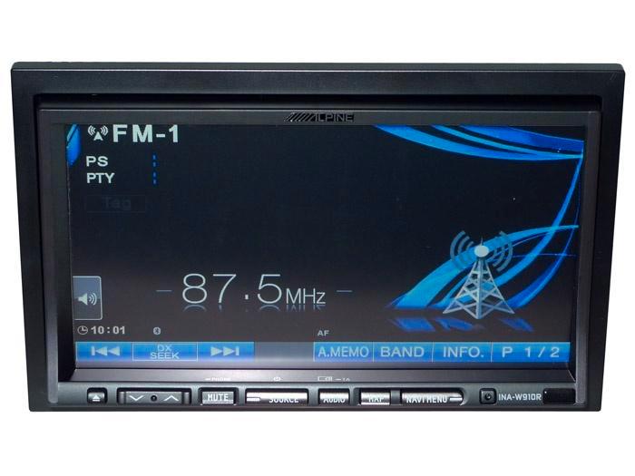 Alpine INA-W910R Multimediasysteem 2-Din 7-Inch, Auto diversen, Autoradio's, Gebruikt, Ophalen of Verzenden