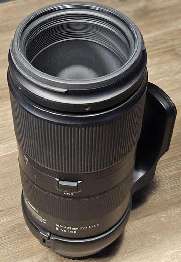 Tamron 100-400mm voor Canon EF met statiefring (vaste prijs) beschikbaar voor biedingen