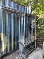 6 stuks metalen marktkraam zijframe, Ophalen, Gebruikt