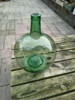 Groene glazen fles / vergisting, Ophalen of Verzenden, Gebruikt