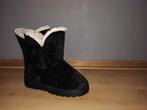 Zwarte snowboots beige bont, Zwart, Snowboots, Nieuw, Ophalen of Verzenden