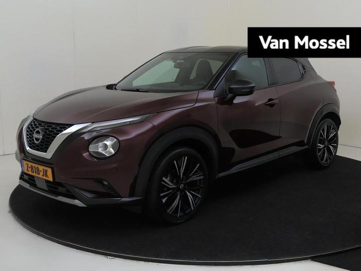 Nissan Juke 1.0 DIG-T N-Design 114PK | Navigatie | Cruise en, Auto's, Nissan, Bedrijf, Te koop, Juke, ABS, Achteruitrijcamera