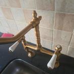 Gouden keuken kraan., Ophalen, Zo goed als nieuw, Kraan