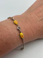 T384 Prachtig zilveren armbandje, Sieraden, Tassen en Uiterlijk, Kindersieraden, Ophalen of Verzenden, X, Armband, Zilver