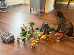 Playmobil Dinoworld met vulkaan, Ophalen of Verzenden, Gebruikt, Complete set