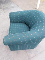 Groene fauteuil, Ophalen, Gebruikt, Minder dan 75 cm, Stof