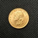 1897 Gouden 10 Gulden - Koningin Wilhelmina verguld naslag, Verzenden, Goud, Koningin Wilhelmina, Losse munt