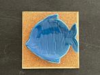 Visvorm schaaltje blauw voor geurblokje nieuw, Ophalen of Verzenden