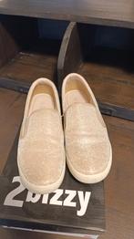 2Bizzy Gouden/Beige Loafers - Maat 39, Ophalen of Verzenden, Zo goed als nieuw, 2Bizzy, Instappers