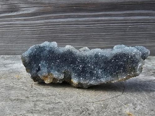 Ruwe druzy chalcedoon, Verzamelen, Mineralen en Fossielen, Mineraal, Ophalen of Verzenden
