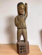 Grote en oude Chinese vaandeldrager! Koopje!!!, Ophalen of Verzenden