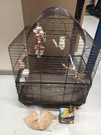 GROTE VOGELKOOI COMPLEET, Dieren en Toebehoren, Vogels | Hokken en Kooien, Ophalen, Zo goed als nieuw, Metaal, Vogelkooi