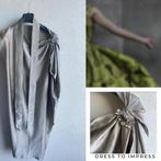 Jurk zilver 42/44, Overige kleuren, Maat 42/44 (L), Nieuw, Cocktailjurk