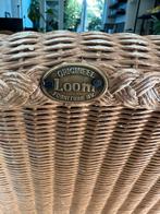 6x Lloyd Loom Stoelen - Riet/Rotan Eetkamerstoelen, Huis en Inrichting, Stoelen, Ophalen, Gebruikt, Bruin, Riet of Rotan