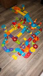 Vtech Toet Toet Baan + Trein & Auto's, Kinderen en Baby's, Speelgoed | Racebanen, Racebaan, Zelf te bouwen, Zo goed als nieuw