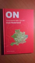 Topografische atlas 1:50.000 Oost Nederland + losbladig deel, Nederland, Ophalen of Verzenden, Zo goed als nieuw, 1800 tot 2000