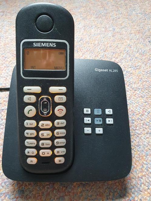 Siemens Gigaset AL285 Dect telefoon, Telecommunicatie, Vaste telefoons | Handsets en Draadloos, Gebruikt, 1 handset, Ophalen