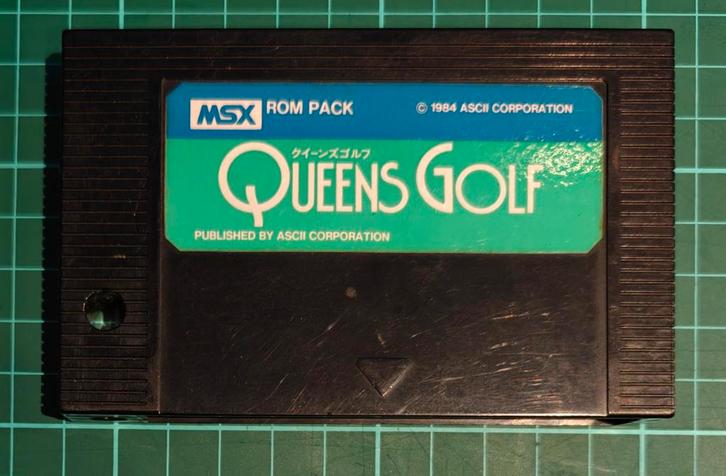 MSX Queens Golf - ASCII Corporation, Spelcomputers en Games, Games | Overige, Gebruikt, Sport, 1 speler, Vanaf 7 jaar, Ophalen of Verzenden