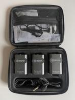 Boya BYWM4PRO Draadloze Microfoon Set - 2 micro + 1 receiver, Muziek en Instrumenten, Microfoons, Ophalen of Verzenden, Gebruikt