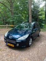 Peugeot 307 2.0 16V SW 2008 Blauw, Auto's, Peugeot, Zwart, 4 cilinders, Blauw, 7 stoelen