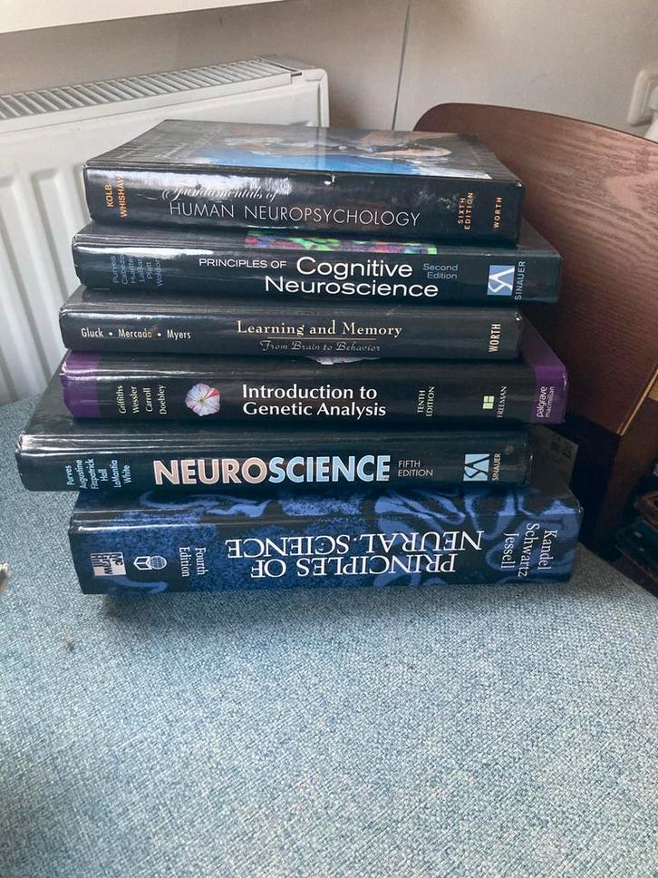Psychobiologie & Neurobiologie Studieboeken, Boeken, Studieboeken en Cursussen, Gelezen, HBO, Beta, Ophalen