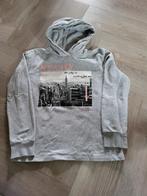 Grijze hoodie met New York print - maat 158/164, Here+There, Meisje, Trui of Vest, Ophalen of Verzenden