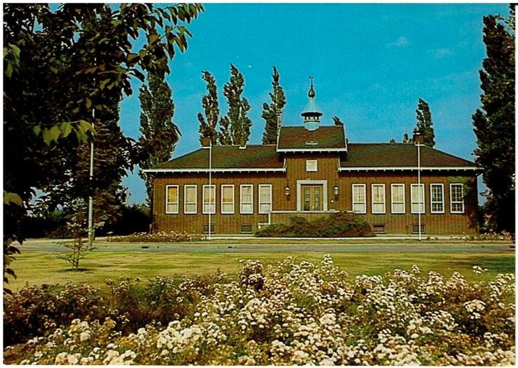 Ansichtkaart Baexem, Gemeentehuis, Verzamelen, Ansichtkaarten | Nederland, Ongelopen, Limburg, 1980 tot heden, Ophalen of Verzenden