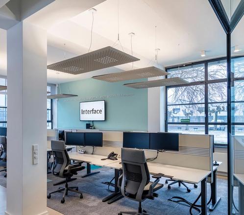 Artemide Eggboard matrix akoestische hanglamp, Huis en Inrichting, Lampen | Overige, Zo goed als nieuw, Ophalen