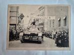Foto intocht Wehrmacht Sudetenland met Panzer III, 1938, Ophalen of Verzenden, Landmacht, Duitsland