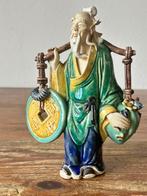 Sculptuur / beeld - Chinese man / wijze - China, Antiek en Kunst, Ophalen of Verzenden