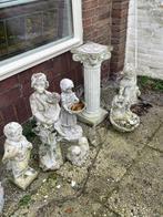 Set stenen tuinbeelden, Ophalen, Gebruikt, Steen