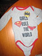 Grijze meisjesbody, 50/56, BC, Kinderen en Baby's, Babykleding | Maat 50, Ophalen of Verzenden, Zo goed als nieuw, Meisje, Nacht- of Onderkleding