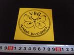 sticker VBG vlinder buurt groep, Ophalen, Zo goed als nieuw, Bedrijf of Vereniging