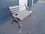 Gietijzeren Tuinbank, Tuin en Terras, Tuinbanken, Ophalen, Gebruikt, Hout