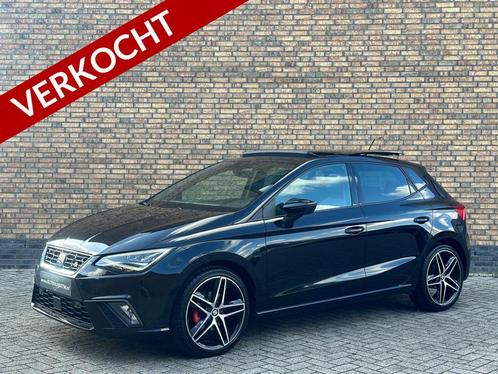SEAT Ibiza 1.0 TSI FR 116pk Pano Acc Stoelvw Led Alca Keyles, Auto's, Seat, Bedrijf, Te koop, Ibiza, ABS, Achteruitrijcamera, Adaptive Cruise Control
