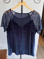 Maat L. T-shirt. As nieuw. Freequent. Top., Freequent, Blauw, Maat 42/44 (L), Nieuw