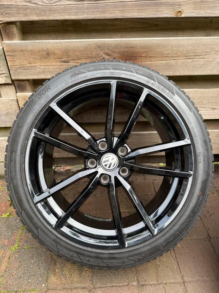 Set nette 18” VW Pretoria Style Velgen + Hankook banden M+S, Auto-onderdelen, Banden en Velgen, Banden en Velgen, Winterbanden