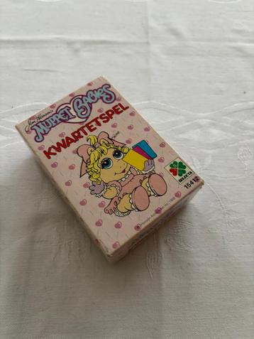 Selecta jim henson’s muppet babies kwartetspel vintage! beschikbaar voor biedingen