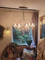 Venetiaanse glazen kroonluchter plafond lamp, Huis en Inrichting, Ophalen, Heikant 21 Kaatsheuvel, Belle Vieille Brocante, Barok boudoir brocante klassiek romantisch lieflijk