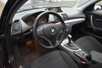 BMW 1-serie 118i Vol Opties Nwe ketting Pano Automaat Xenon, Euro 5, Zwart, Startonderbreker, Zwart