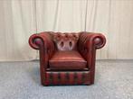 Uitverkoop! Chesterfield club Chair Oxblood rood, Ophalen of Verzenden, 75 tot 100 cm
