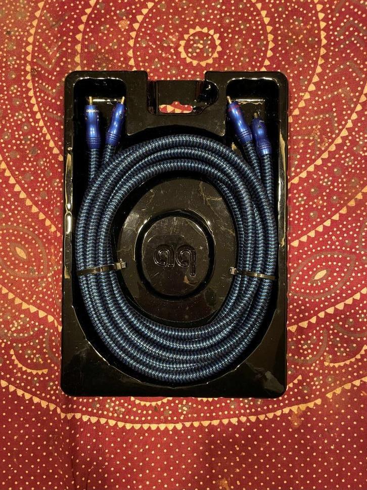 Audioquest Diamondback analoge interlink 2m, Audio, Tv en Foto, Audiokabels en Televisiekabels, Zo goed als nieuw, Interlink-kabel