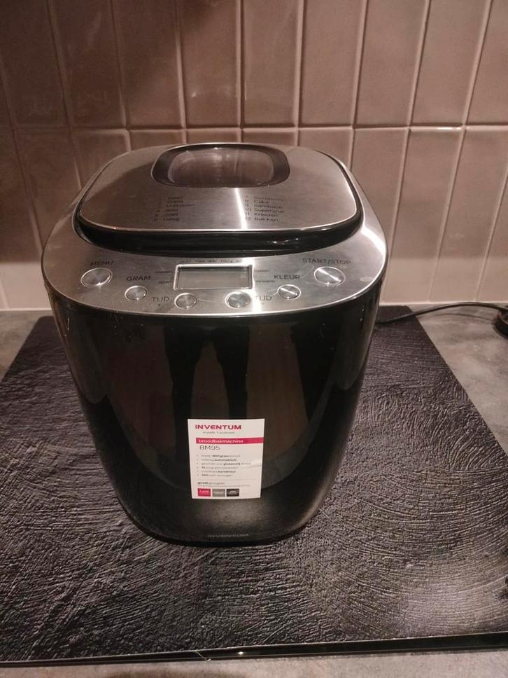 Inventum Broodbakmachine - Perfect voor thuisbakken!, Witgoed en Apparatuur, Broodbakmachines, Zo goed als nieuw, Met timer, 800 tot 1200 gram deeg