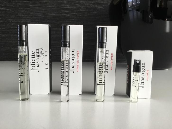 Juliette has a gun parfums, Sieraden, Tassen en Uiterlijk, Uiterlijk | Parfum, Zo goed als nieuw, Verzenden