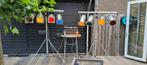 lichtset 2x 4xPAR 56 set incl statieven en lichtcontroller, Muziek en Instrumenten, Licht en Laser, Ophalen, Gebruikt, Licht, Kleur