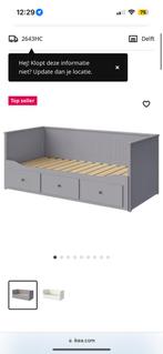 IKEA Hemnes Bedbank grijs, Huis en Inrichting, Slaapkamer | Bedden, Ophalen of Verzenden, Zo goed als nieuw